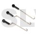BLH3308  	 Blade Servo Pushrod Set w/Ball Links (3)  